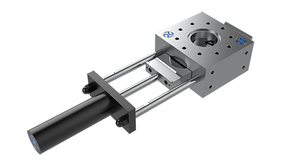 單板雙工位方形換網器