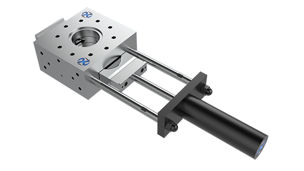 單板雙工位方形換網器